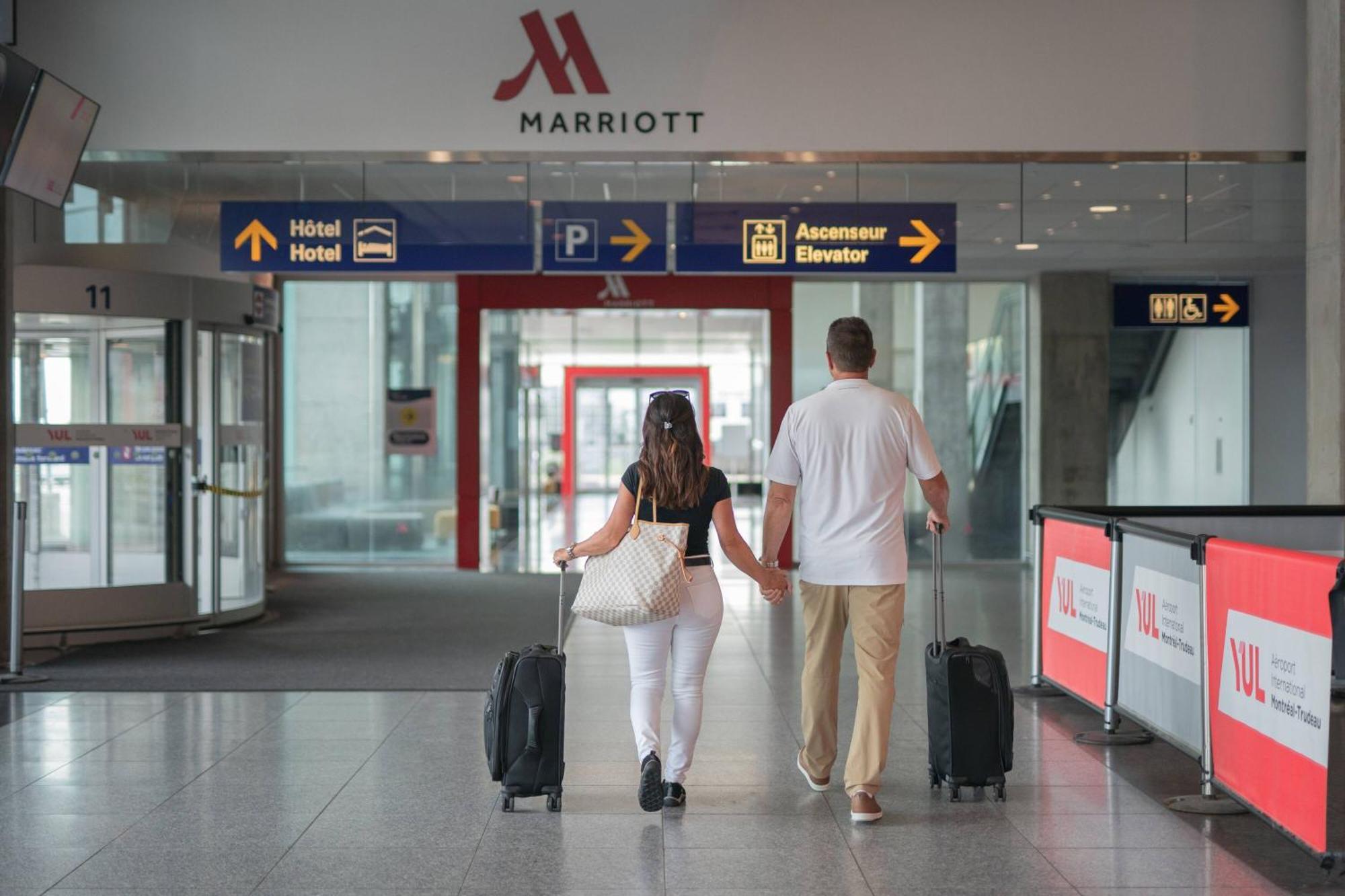 Marriott Montreal Airport In-Terminal Hotel Дорваль Экстерьер фото
